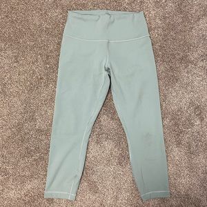 Lululemon Wunder Train 23" Contour Fit in Misty Glade